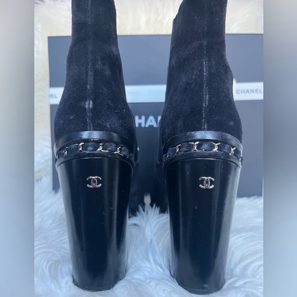 Chanel Suede Boots - Picture 4 of 9